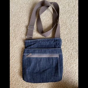 Thirty one crossbody organizing bag, Jean material